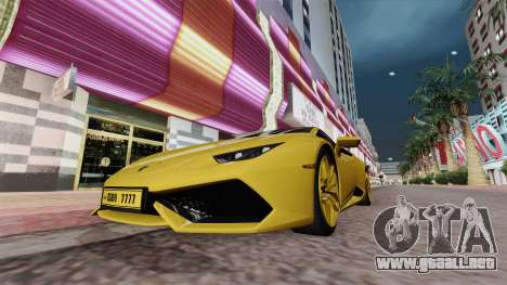 Lamborghini Huracan Dubai para GTA San Andreas