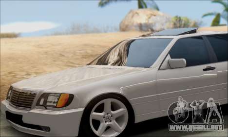 Mercedes-Benz W140 S600 TUNING para GTA San Andreas