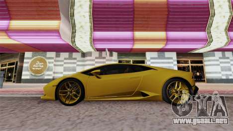 Lamborghini Huracan Dubai para GTA San Andreas