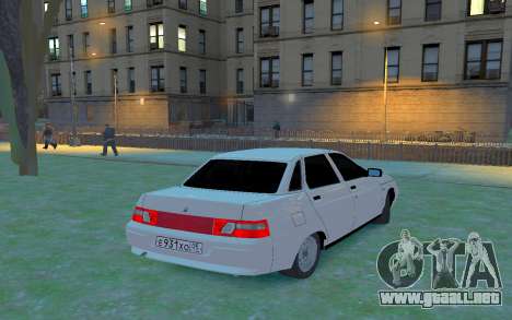 Stock de la Versión VAZ 2110 para GTA 4