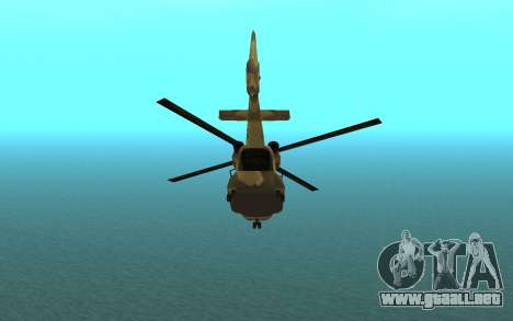 MFR Cargobob Piloto de la Selva Concepto para GTA San Andreas