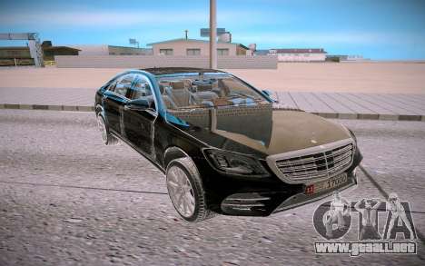 Mercedes Benz S560 W222 4matic para GTA San Andreas