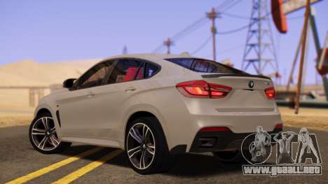 BMW X6 50D para GTA San Andreas