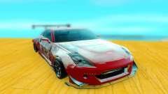 Nissan 350Z rojo para GTA San Andreas