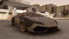 Lamborghini Huracan plata para GTA San Andreas