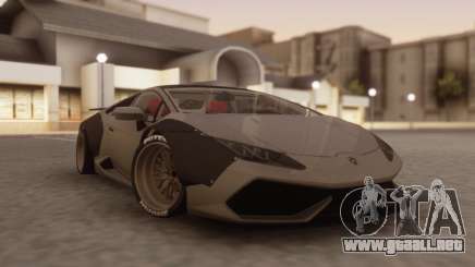 Lamborghini Huracan plata para GTA San Andreas