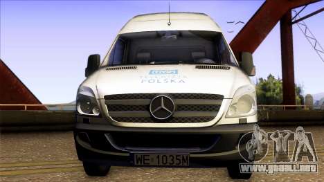 Mercedes-Benz Sprinter 311CDi - TVP para GTA San Andreas