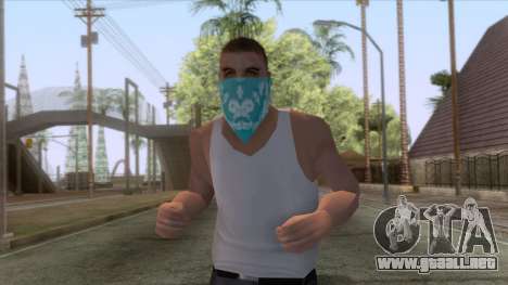 New Varios Los Aztecas Skin 1 para GTA San Andreas
