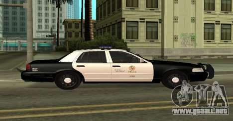 LAPD Ford Crown Victoria para GTA San Andreas