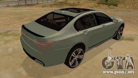 BMW 750d para GTA San Andreas