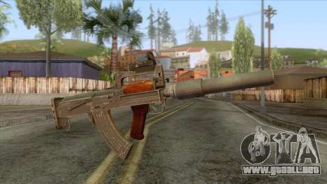 Playerunknown Battleground - OTs-14 Groza v4 para GTA San Andreas