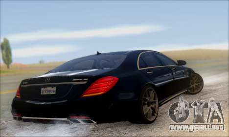 Mercedes-Benz S-class W222 2018 para GTA San Andreas