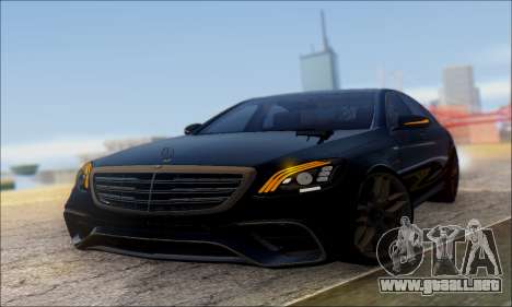 Mercedes-Benz S-class W222 2018 para GTA San Andreas