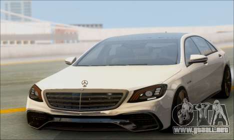 Mercedes-Benz S-class W222 2018 para GTA San Andreas