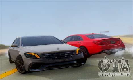 Mercedes-Benz S-class W222 2018 para GTA San Andreas