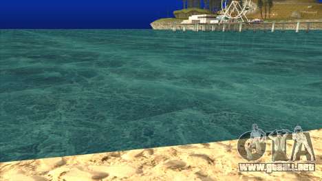Los nuevos realistas de agua para GTA San Andreas