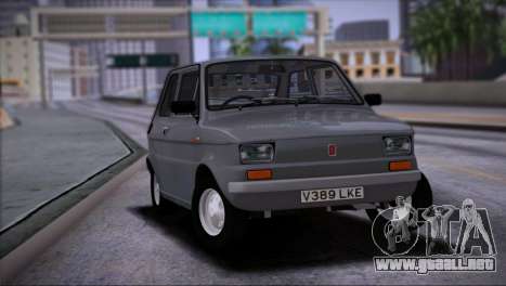 Fiat 126 Stock para GTA San Andreas