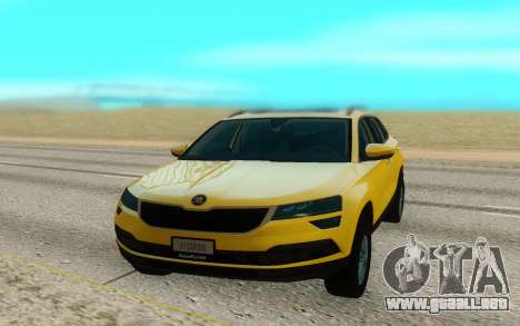 Skoda Karoq para GTA San Andreas