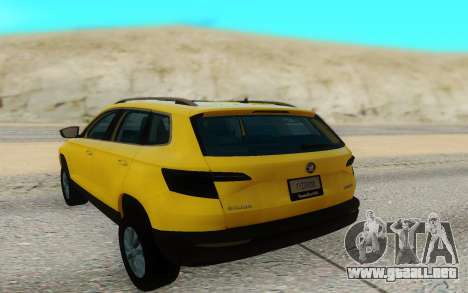 Skoda Karoq para GTA San Andreas