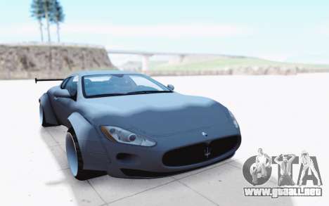 Maserati GranTurismo para GTA San Andreas