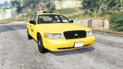 Ford Crown Victoria NYC Taxi [replace] para GTA 5