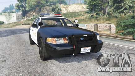 Ford Crown Victoria LSSD [ELS] [replace] para GTA 5