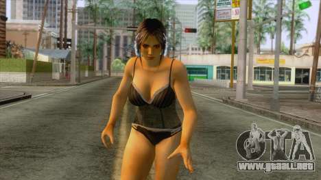Dead Or Alive 5 - Lisa Black Skin para GTA San Andreas