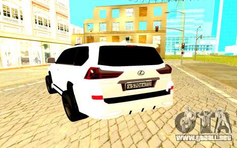 Lexus LX 450D FL Executive para GTA San Andreas