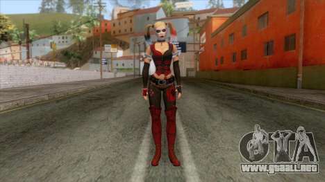 Batman Arkham City - Harley Quinn Skin para GTA San Andreas
