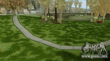 La nueva vegetación HQ para GTA San Andreas