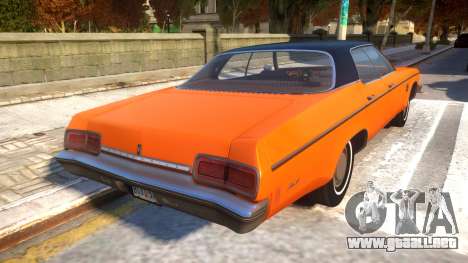 Oldsmobile Delta 88 1973 para GTA 4