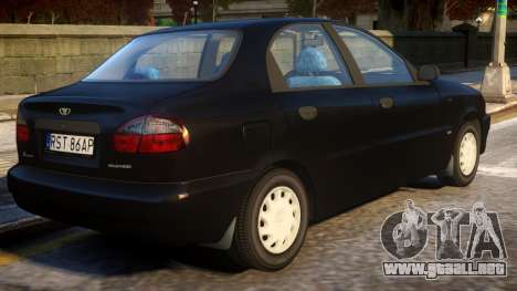 Daewoo Lanos Sedan SX PL 1997 para GTA 4