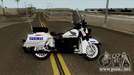 GTA V Copbike Malaysia Police para GTA San Andreas