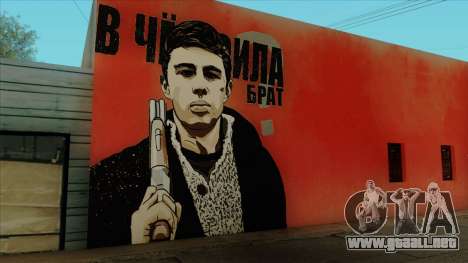 Sergei Bodrov, Arte De La Pared para GTA San Andreas