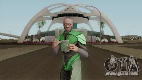 Green Lantern John Stewart from Injustice 2 IOS para GTA San Andreas