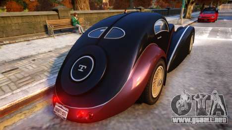 Truffade Z-Type V1.1 para GTA 4