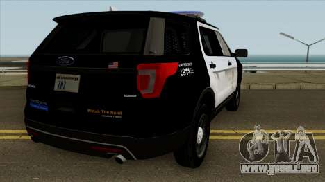 Ford Police Interceptor Utility LSPD 2016 para GTA San Andreas