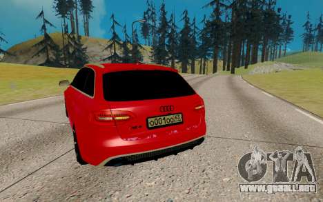 Audi RS 4 para GTA San Andreas