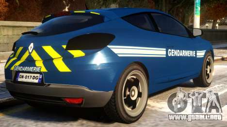 Renault Megane Gendarmerie para GTA 4