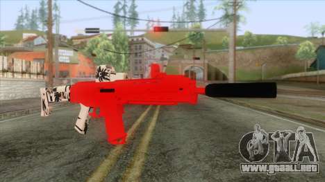 M4 Roja de Trolencio para GTA San Andreas