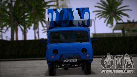 UAZ 39094 Casa sobre ruedas para GTA San Andreas