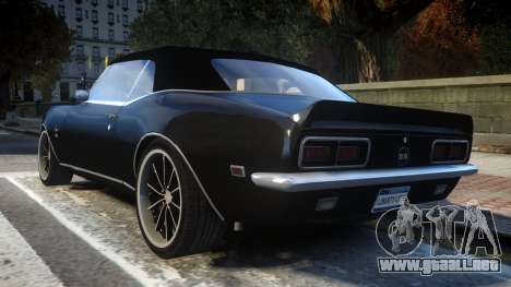 Chevrolet Camaro Mk.I 1968 Wheel EPM v1.0 para GTA 4