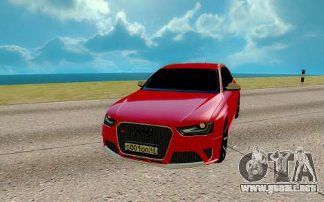 Audi RS 4 para GTA San Andreas