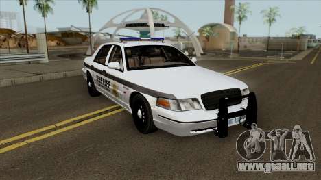 Ford Crown Victoria Sheriff Department para GTA San Andreas