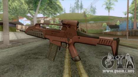 XM8 Compact Rifle Red para GTA San Andreas