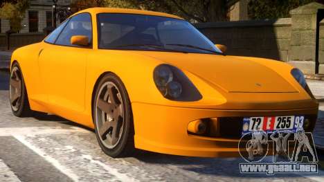 Porsche 911 (Comet) Supports RIV para GTA 4