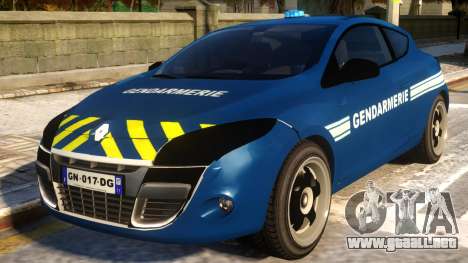 Renault Megane Gendarmerie para GTA 4