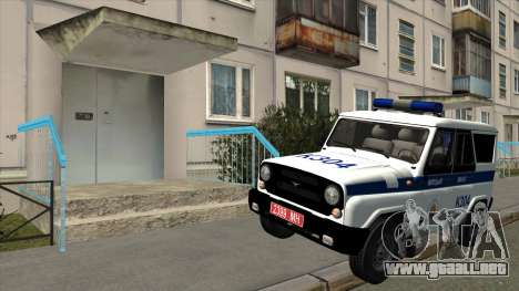 UAZ Policía de Minsk para GTA San Andreas