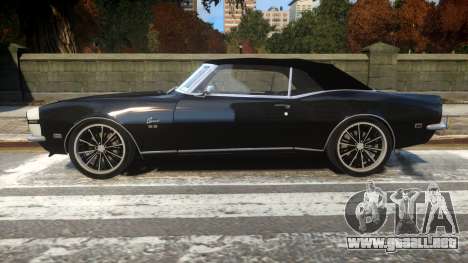 Chevrolet Camaro Mk.I 1968 Wheel EPM v1.0 para GTA 4