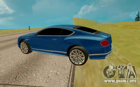 Bentley Continental G para GTA San Andreas